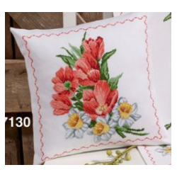 Kit coussin tulipes