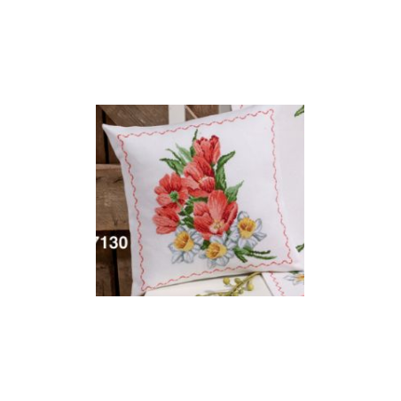 Kit coussin tulipes