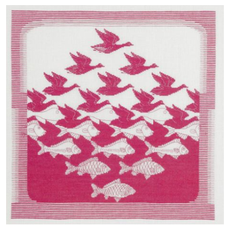 Kit oiseau/poisson rose