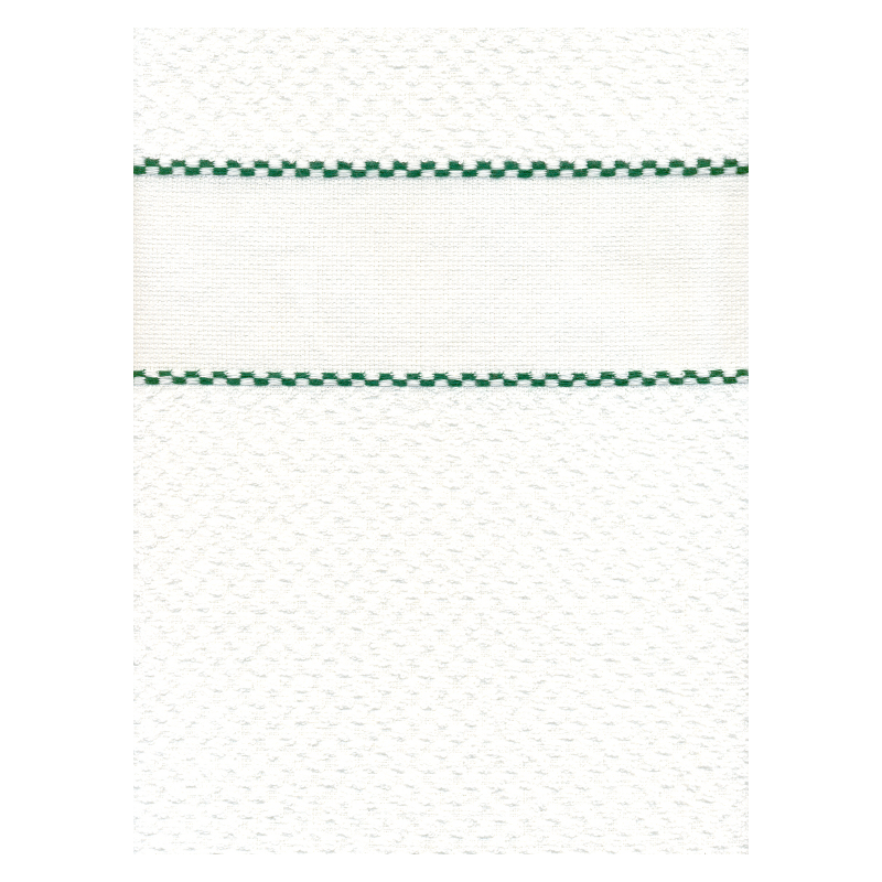 Linge mains déco verte