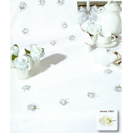 Table de fête écrue