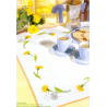 Nappe bord jaune