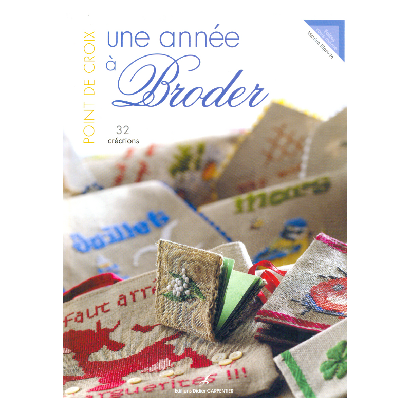 Livre Une année à broder