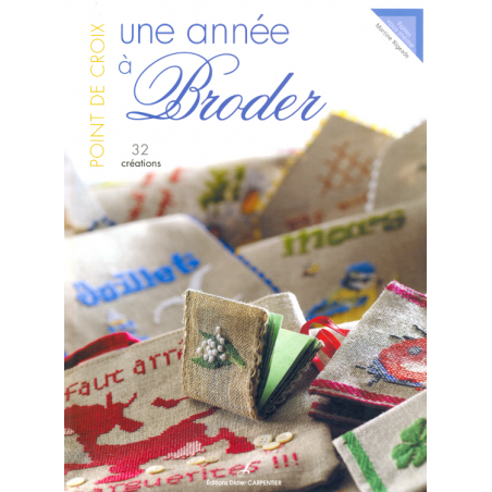 Livre Une année à broder