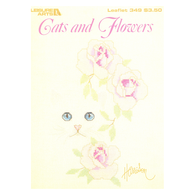 Livre Cats and flowers