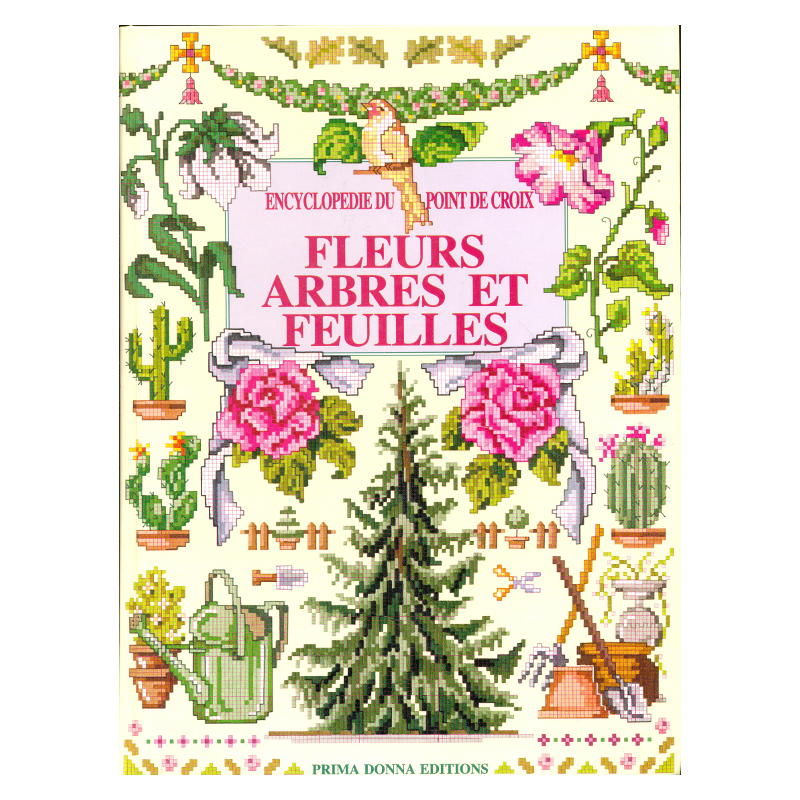 Livre Encyclopédie fleurs arbres et feuilles