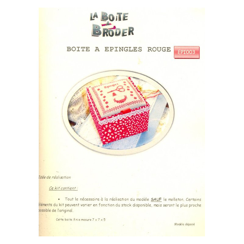 Boite à monter soi-même