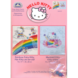 Fiche Hello Kitty fée et sirène