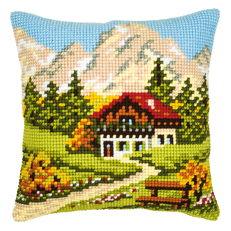 Coussin Paysage de montagne