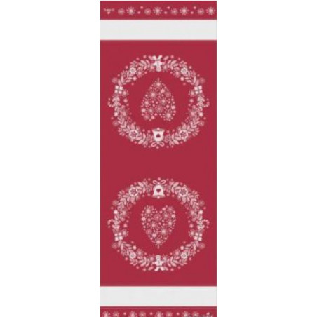 Chemin de table, vis à vis