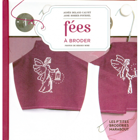Livre fées à broder