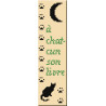 Marque page A chat-cun son livre