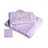 Linge de bain mauve