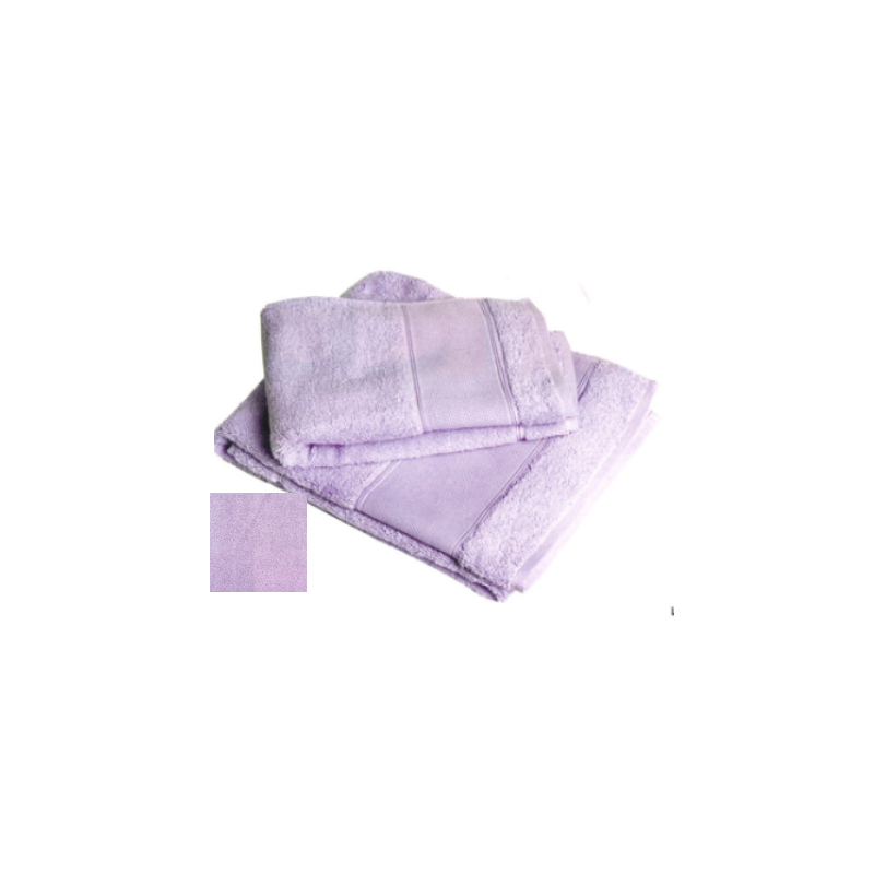 Linge d\'invité mauve