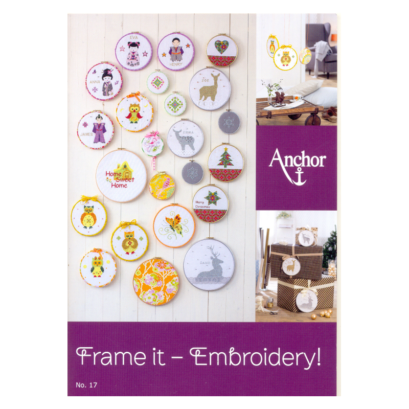 Livre Anchor Frame it - embroidery !