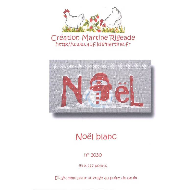 Fiche Noël blanc