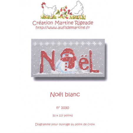 Fiche Noël blanc