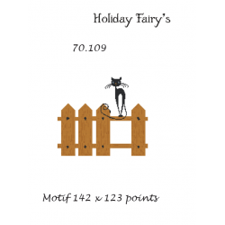 Fiche Chat sur barrière