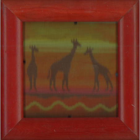 Canevas imprimé Girafes