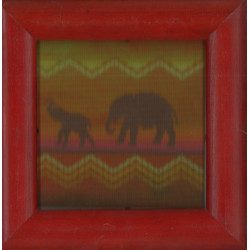 Canevas imprimé Eléphants