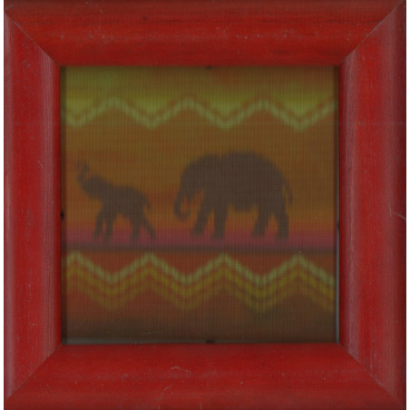 Canevas imprimé Eléphants