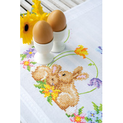 Kit chemin de table Petits lapins