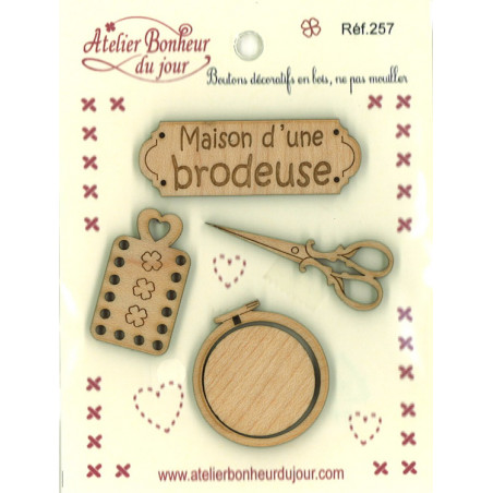 Charme maison d\'une brodeuse