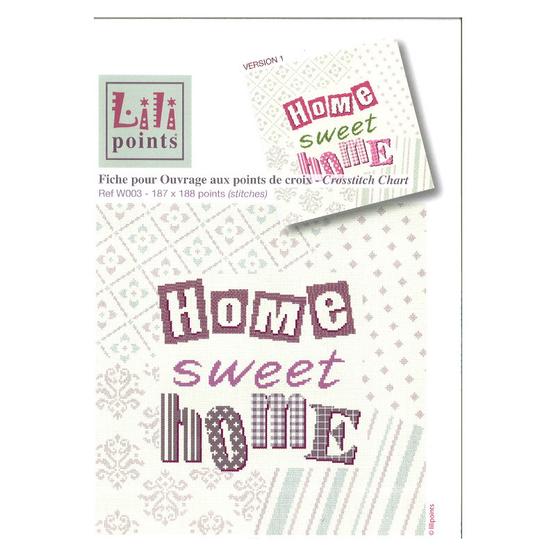 Fiche de Lili points Home sweet home