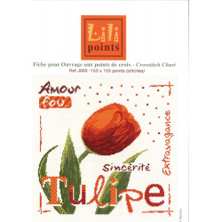 Fiche de Lili points Tulipe