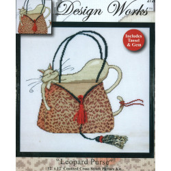 Kit Leopard purse