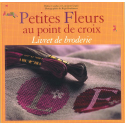 Livre Petites fleurs au point de croix