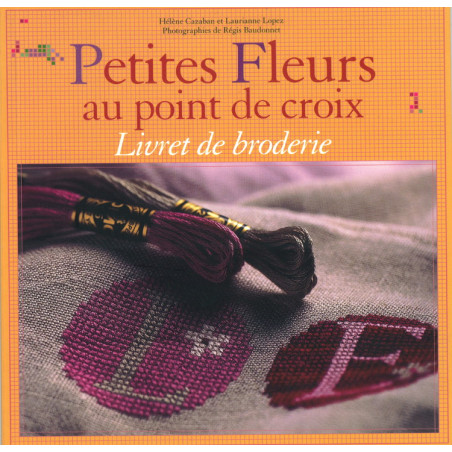 Livre Petites fleurs au point de croix