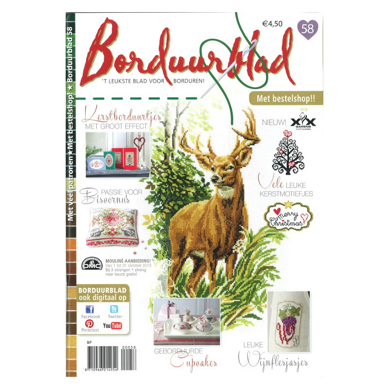 Livre Borduurblad 58