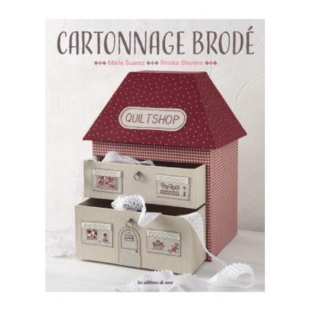 Livre Cartonnage brodé