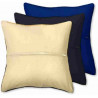 Dos de coussin en coton MARINE