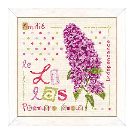 Fiche de Lili points Le lilas