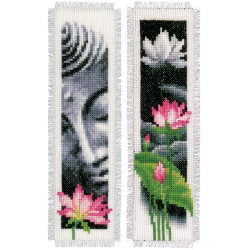 Kit marque-page Lotus & Bouddha lot de 2