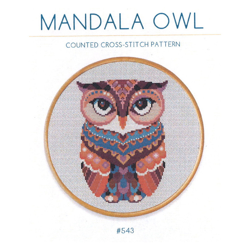 Fiche Mandala Owl