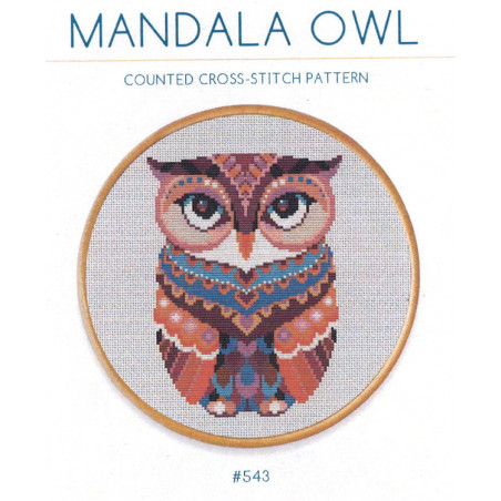 Fiche Mandala Owl
