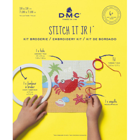 Kit tapisserie Le crabe