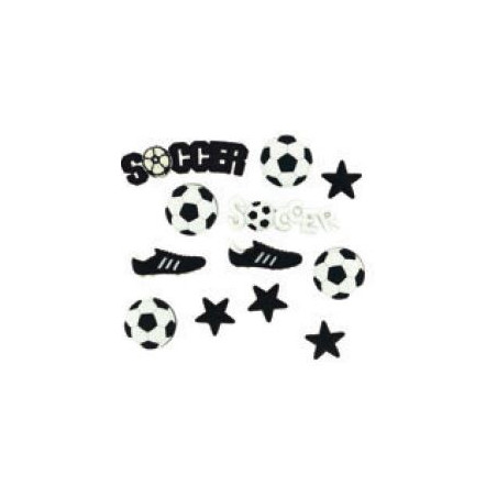 Boutons décoratifs Soccer