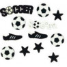 Boutons décoratifs Soccer