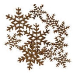 Boutons décoratifs Flocons de neige