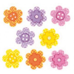 Boutons décoratifs Bright blossoms