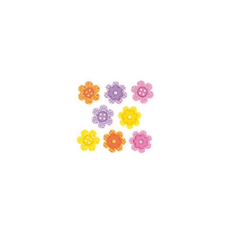 Boutons décoratifs Bright blossoms