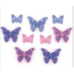 Boutons décoratifs Sweet butterflies