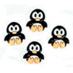 Boutons décoratifs Playful penguins