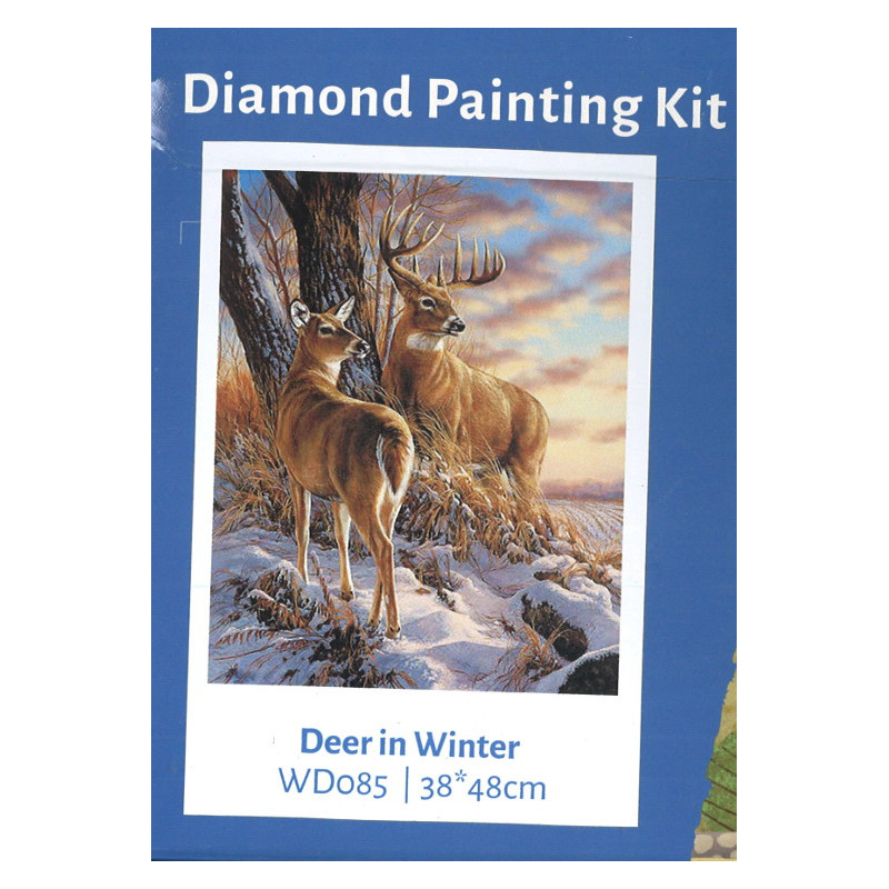 Kit Diamond painting Deer in Winter