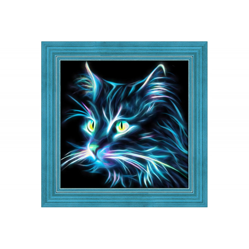 Diamond Painting Tête de chat