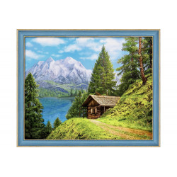 Diamond Painting Paysage de montagne
